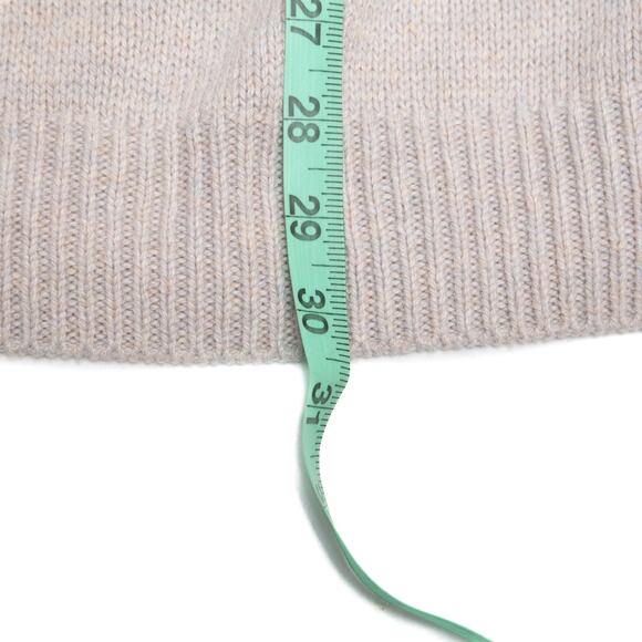 One Grey Day Superfine Merino Wool Blend V-Neck Sweater Size Large - Picture 9 of 11